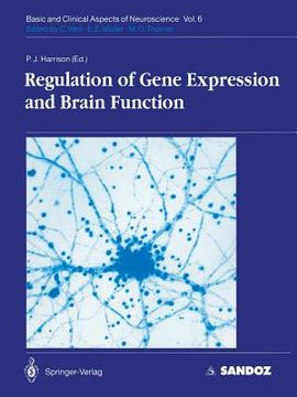 portada regulation of gene expression and brain function (en Inglés)