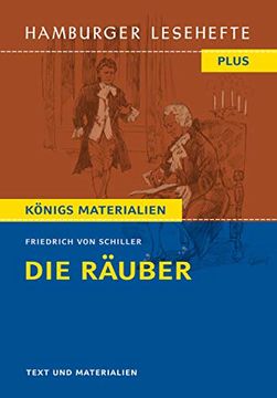 portada Die Räuber: Hamburger Leseheft Plus Königs Materialien (en Alemán)