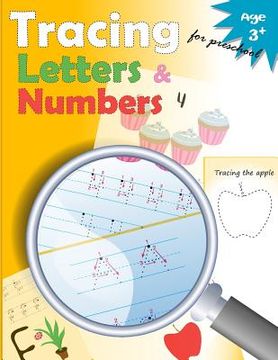 portada Tracing Letters and Numbers for Preschool: kindergarten tracing, workbook, trace letters workbook, letter tracing workbook, and numbers for preschool