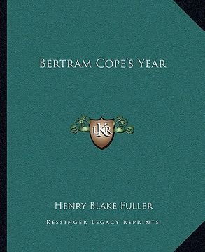 portada bertram cope's year (en Inglés)