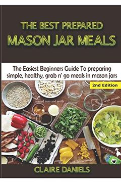 portada The Best Prepared Mason jar Meals (en Inglés)