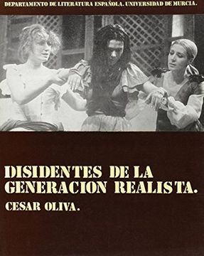 portada Disidentes de la Generación Realista (Publicaciones