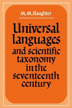 portada Universal Languages and Scientific Taxonomy in the Seventeenth Century (en Inglés)