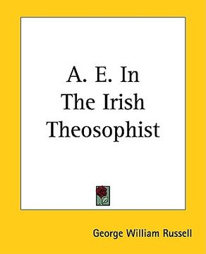 portada a. e. in the irish theosophist (en Inglés)