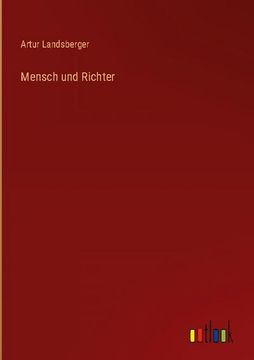 portada Mensch und Richter (in German)
