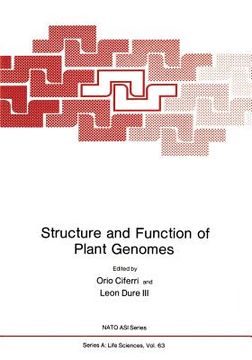 portada Structure and Function of Plant Genomes (en Inglés)