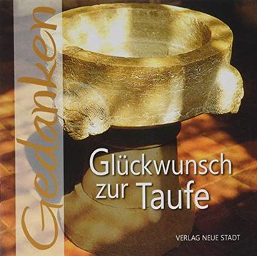 portada Glückwunsch zur Taufe: Gedanken (in German)