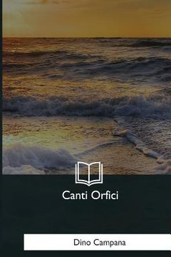 portada Canti Orfici (in Italian)