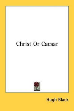 portada christ or caesar (en Inglés)