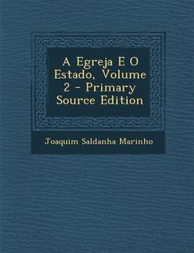 portada A Egreja E O Estado, Volume 2 (en Portugués)