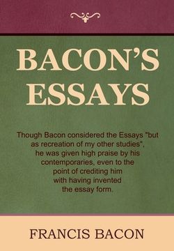 portada Bacon's Essays