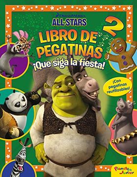 portada All Stars. Libro De Pegatinas. ¡que Siga La Fiesta! (in Spanish)
