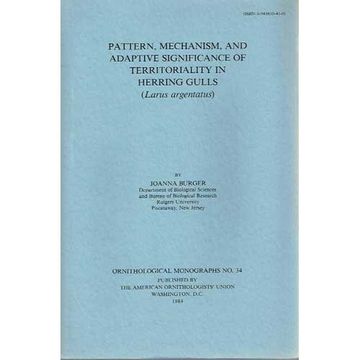 portada Pattern, Mechanism and Adaptive Significance of Territoriality in Herring Gulls (Ornithological Monographs) (en Inglés)