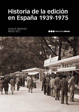 portada Historia de la Edición en España (1939-1975)