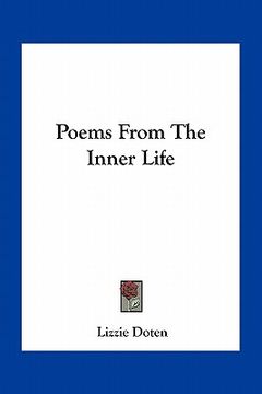 portada poems from the inner life (en Inglés)