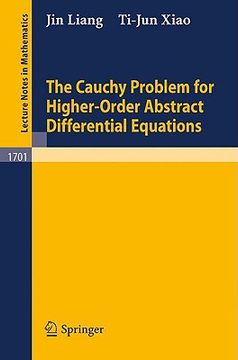 portada the cauchy problem for higher order abstract differential equations (en Inglés)