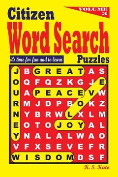 portada Citizen Word Search Puzzles (en Inglés)