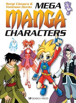 portada Mega Manga Characters (en Inglés)