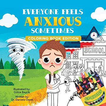 portada Everyone Feels Anxious Sometimes: Coloring Book Edition 