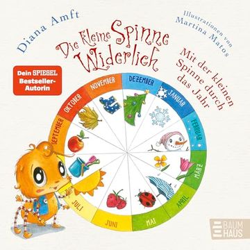 portada Die Kleine Spinne Widerlich - mit der Kleinen Spinne Durch das Jahr de Diana Amft(Baumhaus Buchverlag Gmbh) (in German)