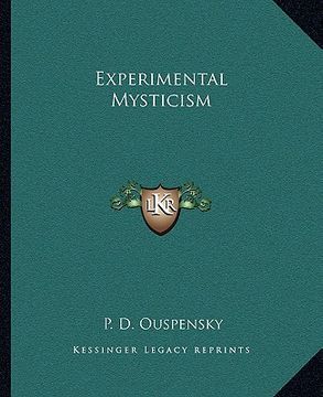 portada experimental mysticism (en Inglés)