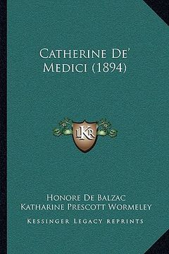 portada catherine de' medici (1894)