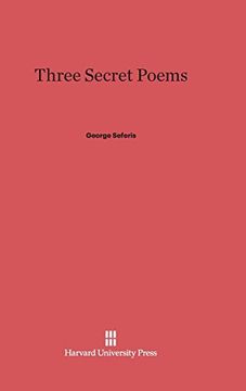portada Three Secret Poems (in English)