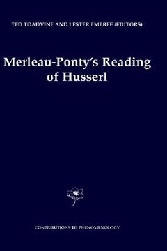 portada merleau-ponty's reading of husserl (in English)