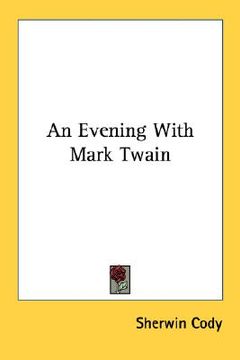 portada an evening with mark twain (en Inglés)