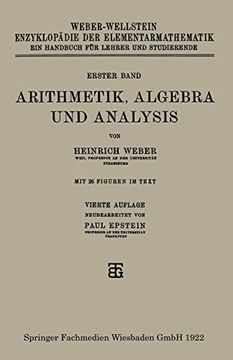 portada Arithmetik; Algebra und Analysis (en Alemán)