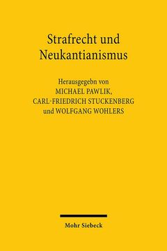 portada Strafrecht Und Neukantianismus (en Alemán)