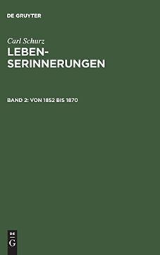 portada Von 1852 bis 1870 (en Alemán)