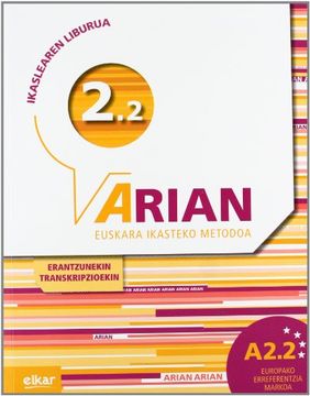 portada Arian A2. 2 Ikaslearen Liburua (+Cd Audioa): Erantzunak eta Transkripzioak (in Spanish)