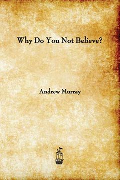portada Why do you not Believe? (in English)