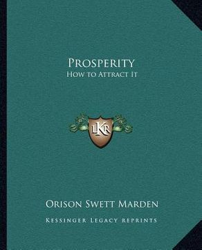 portada prosperity: how to attract it (en Inglés)