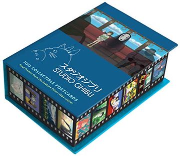 portada Studio Ghibli: 100 Collectible Postcards: Final Frames From the Feature Films (libro en Inglés)