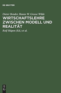 portada Wirtschaftslehre Zwischen Modell und Realität 