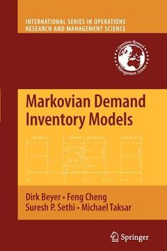 portada markovian demand inventory models (en Inglés)