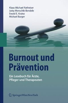 portada Burnout und Prävention: Ein Lesebuch für Ärzte, Pfleger und Therapeuten 