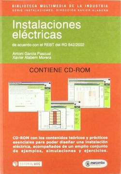 portada Instalaciones Eléctricas + cd (Biblioteca Multimedia de la Industria)