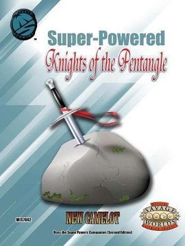 portada Super-Powered: Knights of the Pentangle