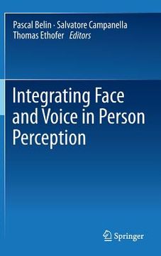 portada integrating face and voice in person perception