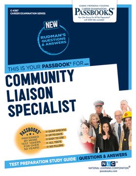 portada Community Liaison Specialist (C-4387): Passbooks Study Guide Volume 4387 (en Inglés)