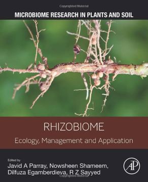 portada Rhizobiome: Ecology, Management and Application (Microbiome Research in Plants and Soil) (in English)