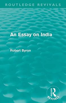 portada An Essay on India (Routledge Revivals)