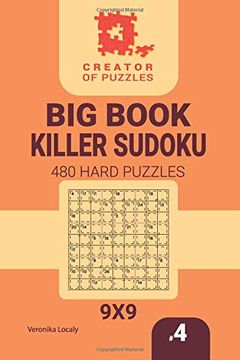 portada Creator of Puzzles - big Book Killer Sudoku 480 Hard Puzzles (Volume 4) (en Inglés)