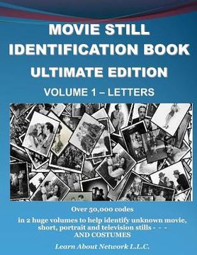 portada Movie Still Identification Book - Volume 1 - Letters (en Inglés)