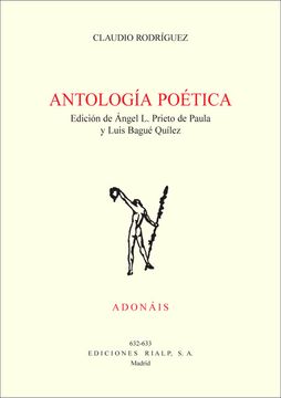 portada Antología Poética (Poesía. Adonáis)