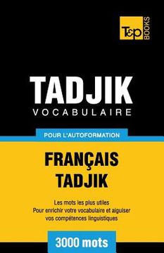 portada Vocabulaire français-tadjik pour l'autoformation. 3000 mots (in French)