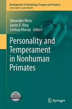 portada personality and temperament in nonhuman primates